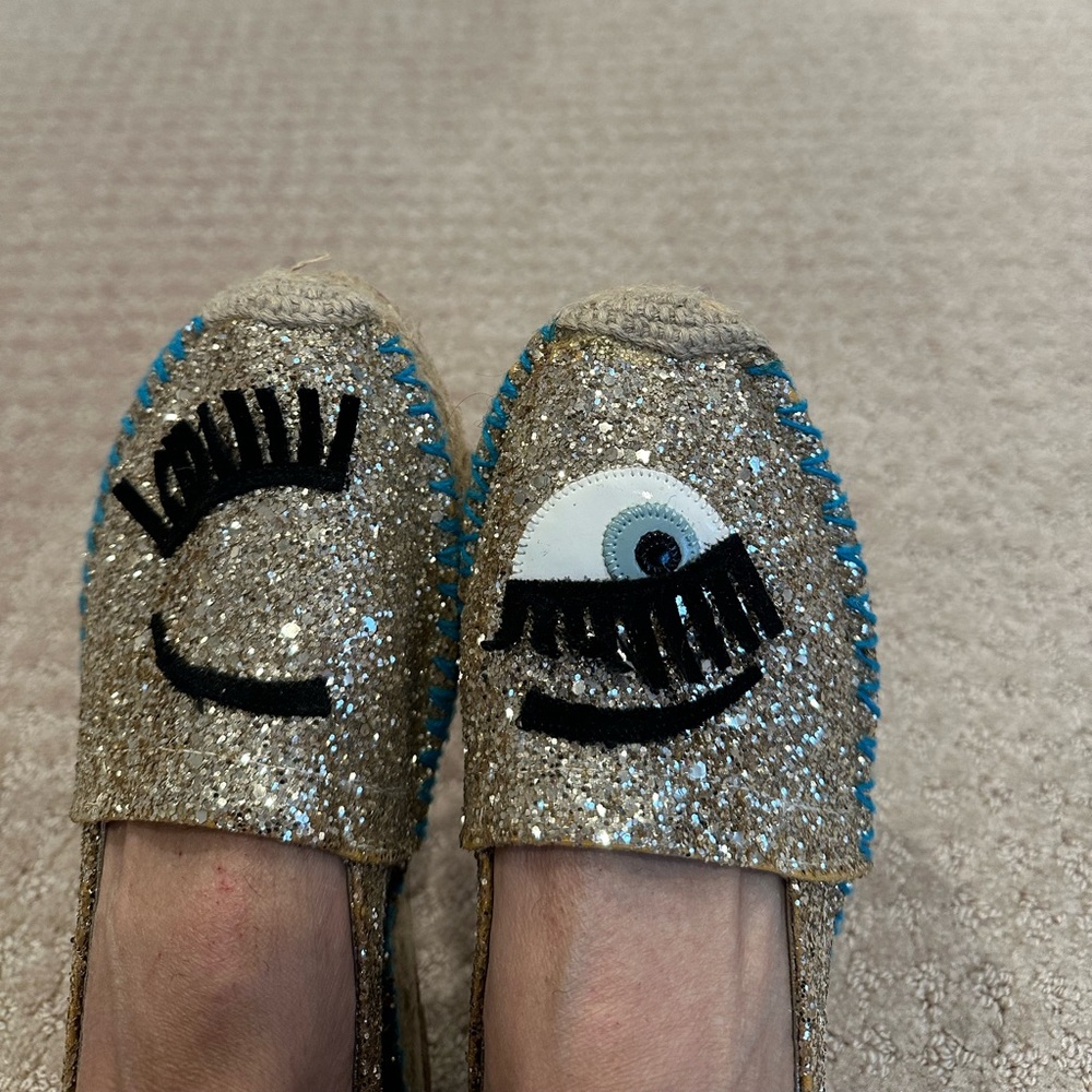 Chiara Ferragni Espadrilles size 39 / us 8-8.5 very good condition